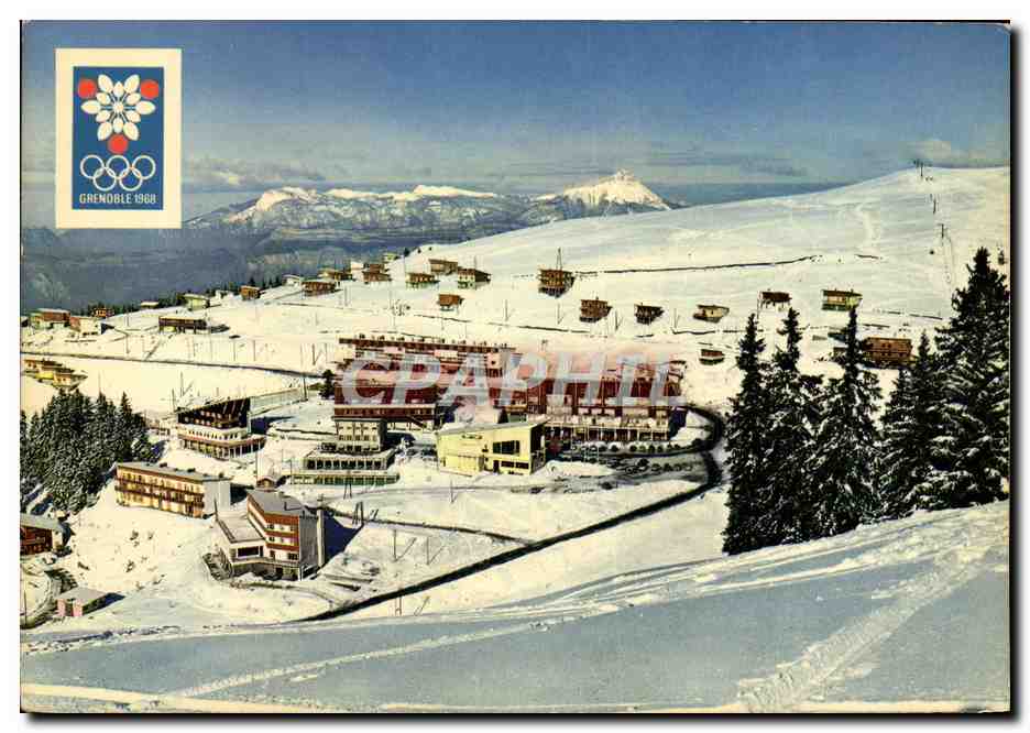 CPA JO Grenoble 1968 Massif de la Chartreuse