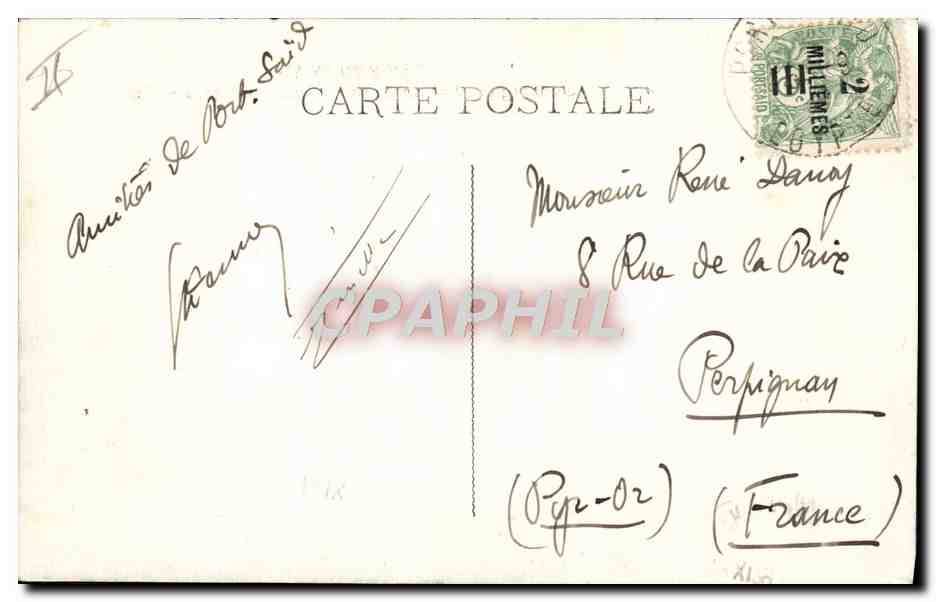 Cap Padaran — Compagnie des Chargeurs Réunis par grosse Mer — éditeur inconnu — Reverso