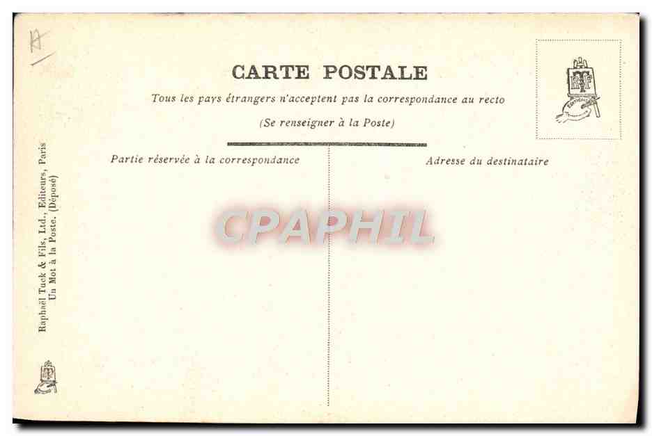 CPA Fantaisie Prenom Jeanne — Rückseite