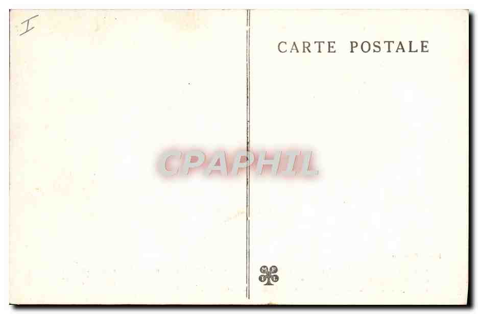 CPA Narbonne La Grenouille du rocher de l'eglise Saint Paul Crapaud  — Rückseite