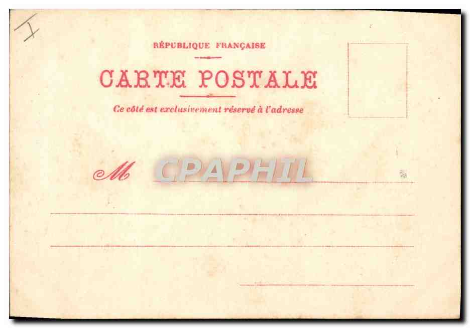 Madame Carnaual — Carnaval de Nice — IMP. MATHIEU & LEGROS. NICE — Reverso