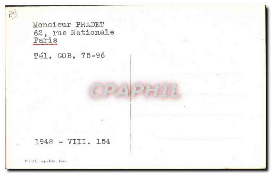 CPA Illustrateur Femme De Juyne — Rückseite