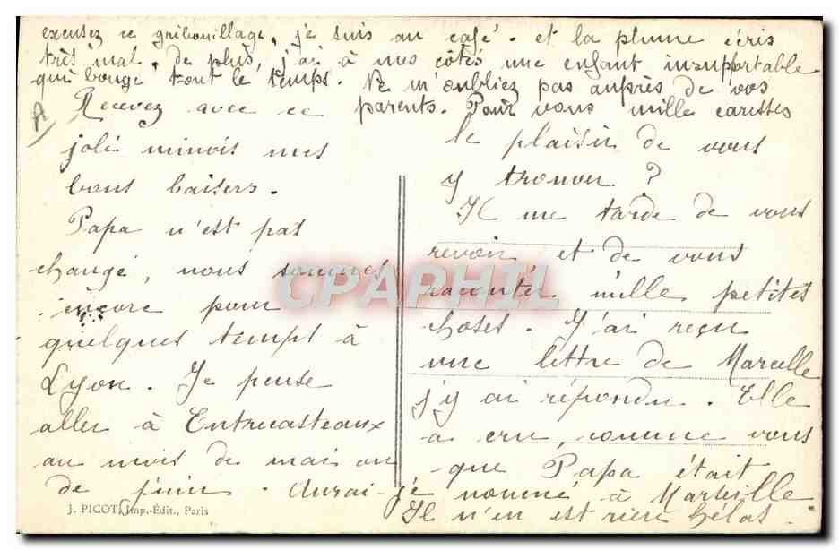 CPA Illustrateur Femme De Juyne — Verso