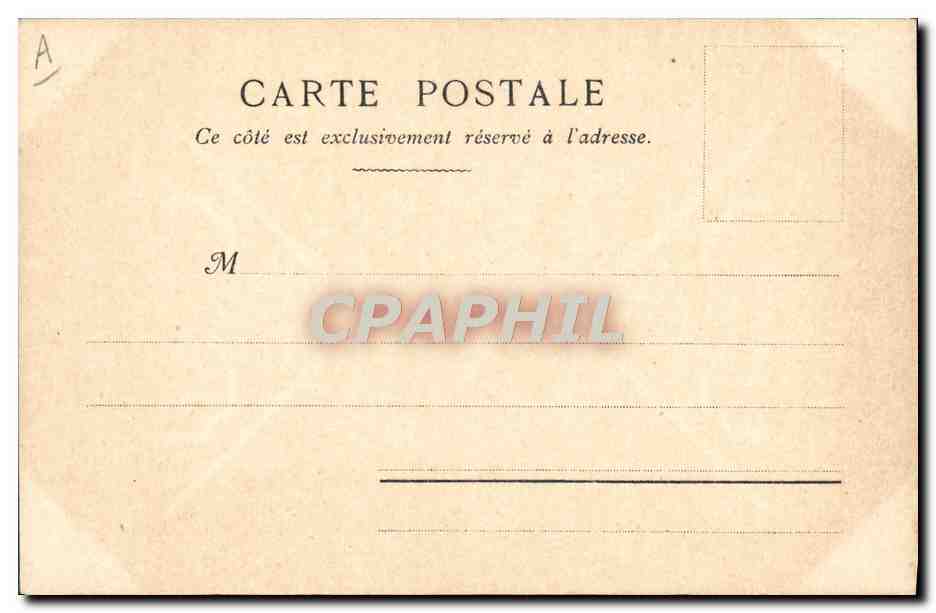 CPA Illustrateur Palais du Costume Projet Felix Louis XIV Chien — Verso