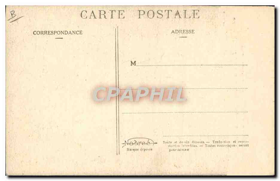 CPA Illustrateur Rapace Jarry — Verso