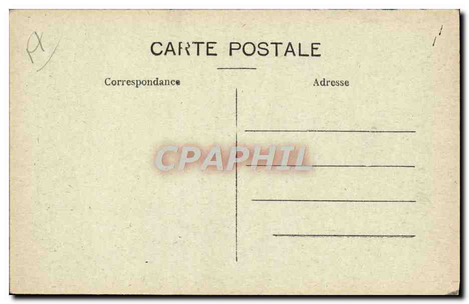 Caricatura di un uomo anziano — Cestino per rifiuti — A. Pharry, n° 848 — Verso