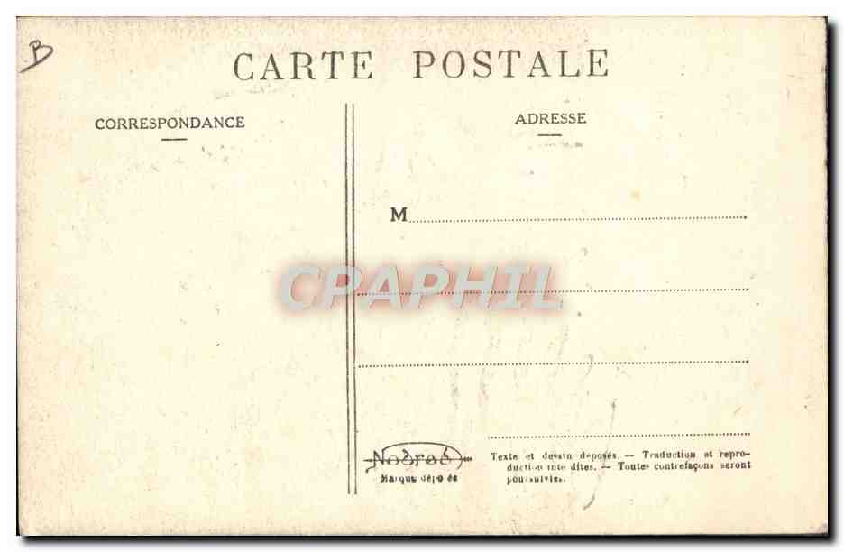 CPA Illustrateur Jarry Darwin Singe — Verso