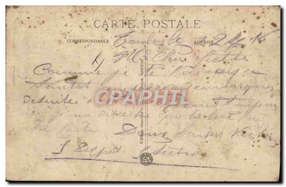 Colonne de secours, pas de chameaux ! — S. Engledge — Édition interdite — Verso