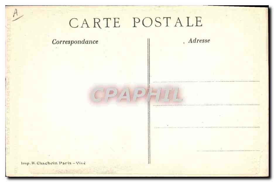 CPA Militaria Credit Commercial de France Emprunt de la Defense Nationale 1918 — Rückseite
