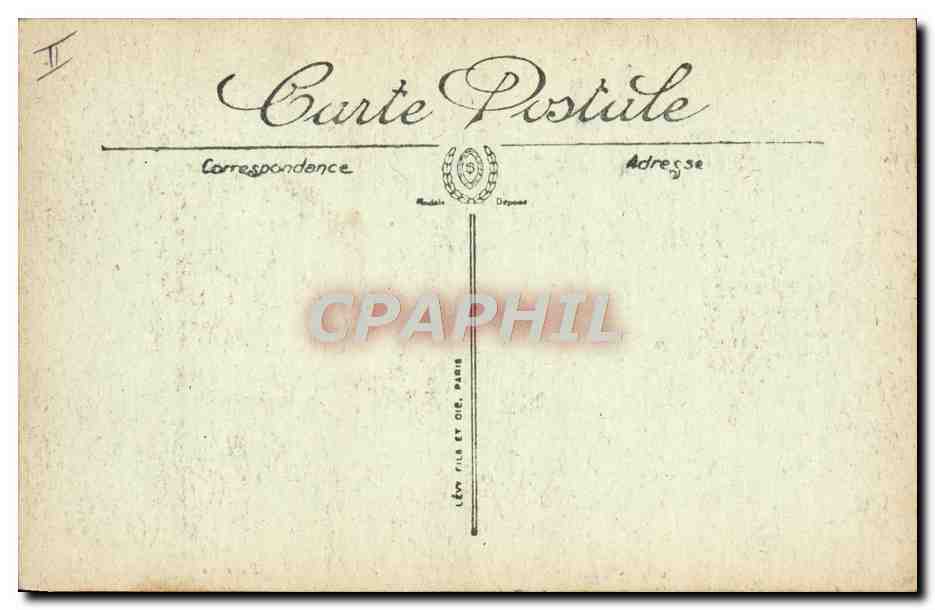 CPA Folklore Auvergne La bourree — Verso