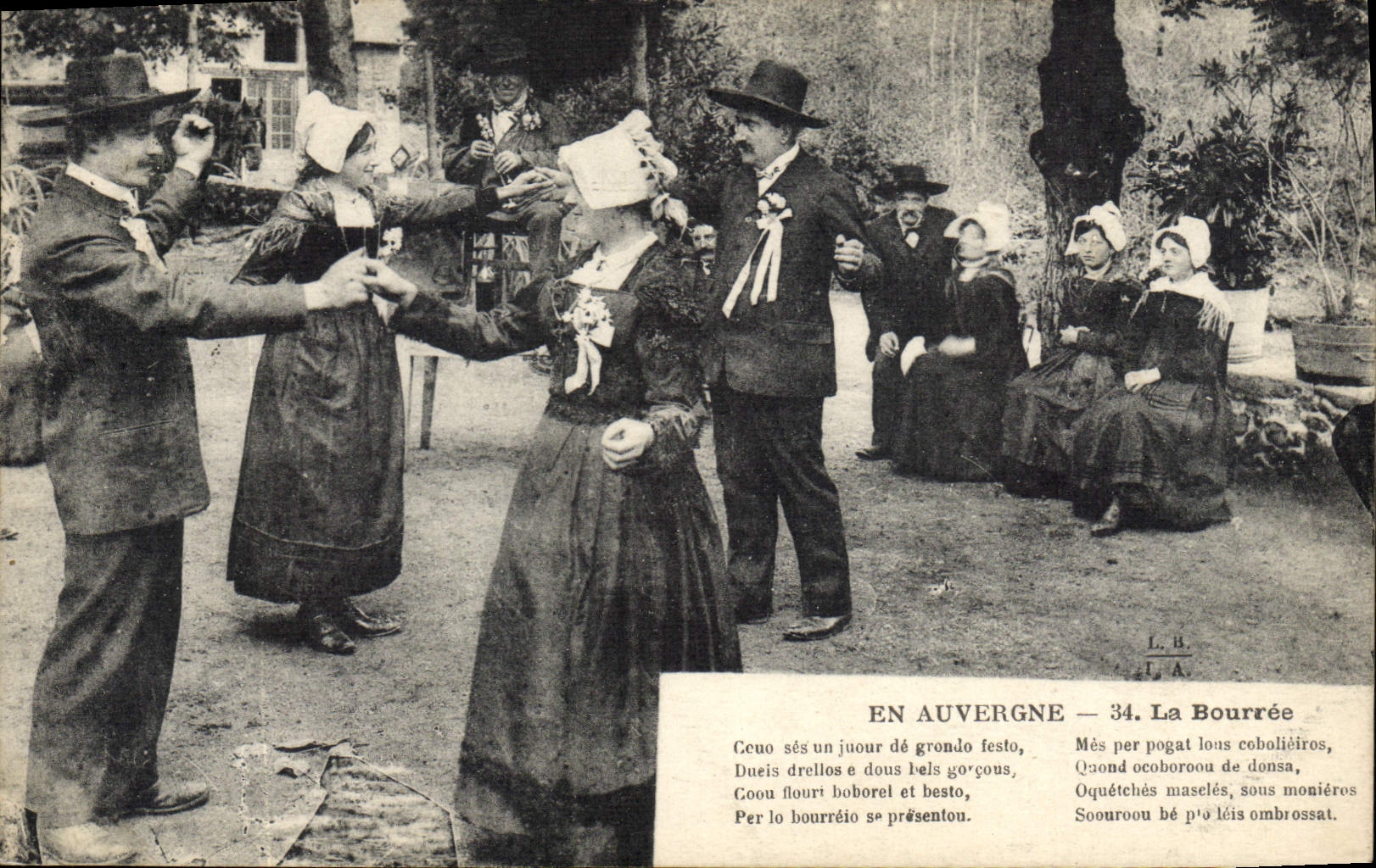 La Bourrée — En Auvergne — 34. La Bourrée — L.B.A.