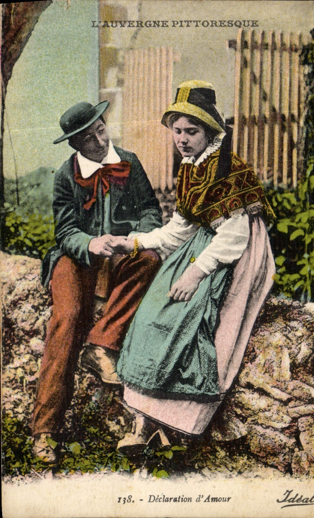 L'Auvergne pittoresque — Déclaration d'Amour — Idéal, n° 138