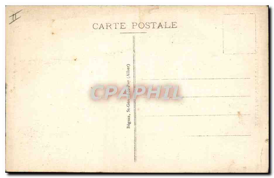 L'Auvergne pittoresque — Déclaration d'Amour — Idéal, n° 138 — Verso