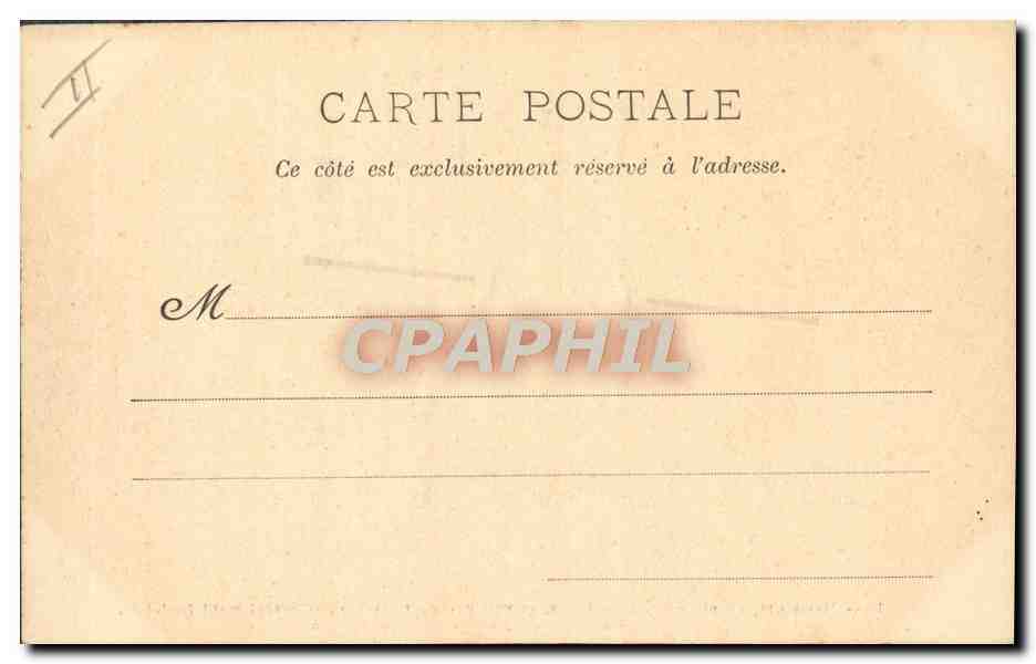 CPA L'election de Monsieur le maire  — Rückseite