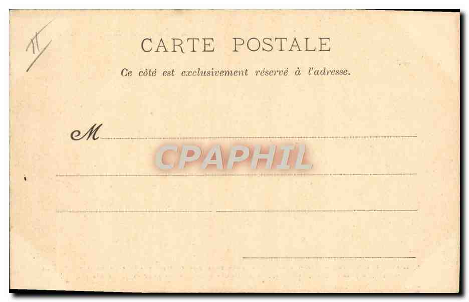 CPA L'election de Monsieur le maire  — Rückseite