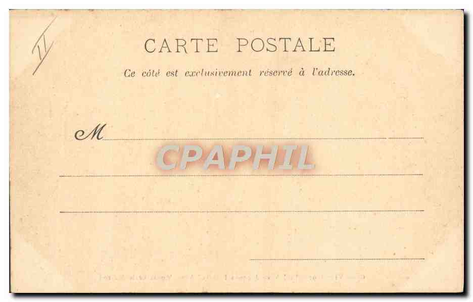 CPA L'election de Monsieur le maire  — Rückseite