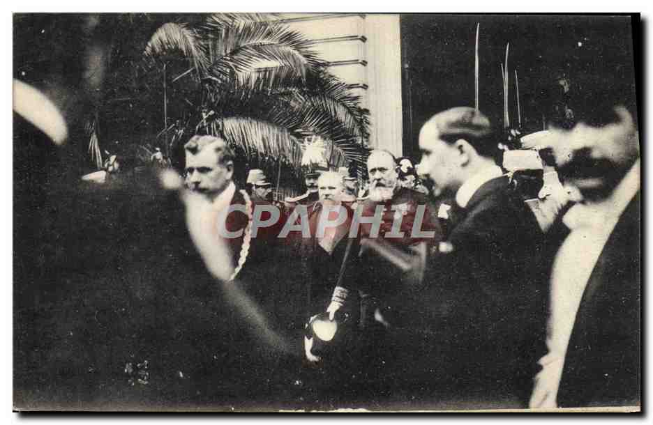 Official ceremony — men in suits — unknown publisher
