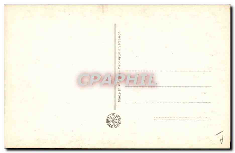 Aristide Briand — Politician — Henri Manuel, Paris, no. 128 — Back