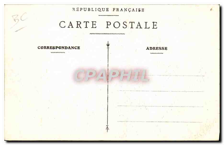 CPA Un bon coup de balai France Allemagne Senegalais — Rückseite