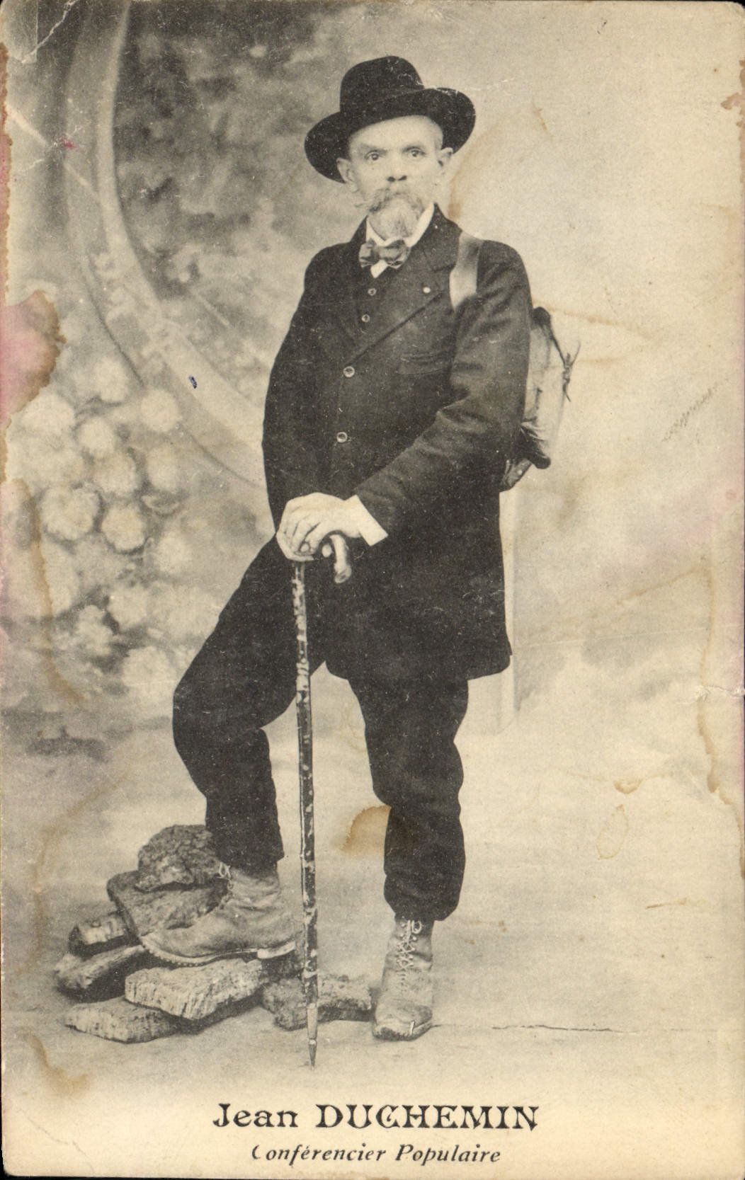 Jean Duchemin — Popular Lecturer — Anonymous Photographer