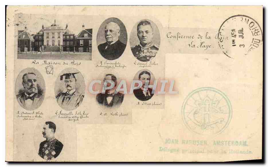 Conférence de la Dixième — La Maison du Roi — éditeur Joan Rahusen, Amsterdam