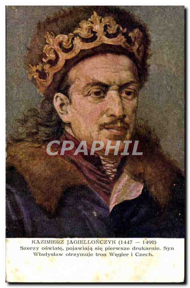 Kazimierz Jagiellończyk (1447-1492) — roi de Hongrie et de Bohême — éditeur Akropol, Kraków, série 163|25