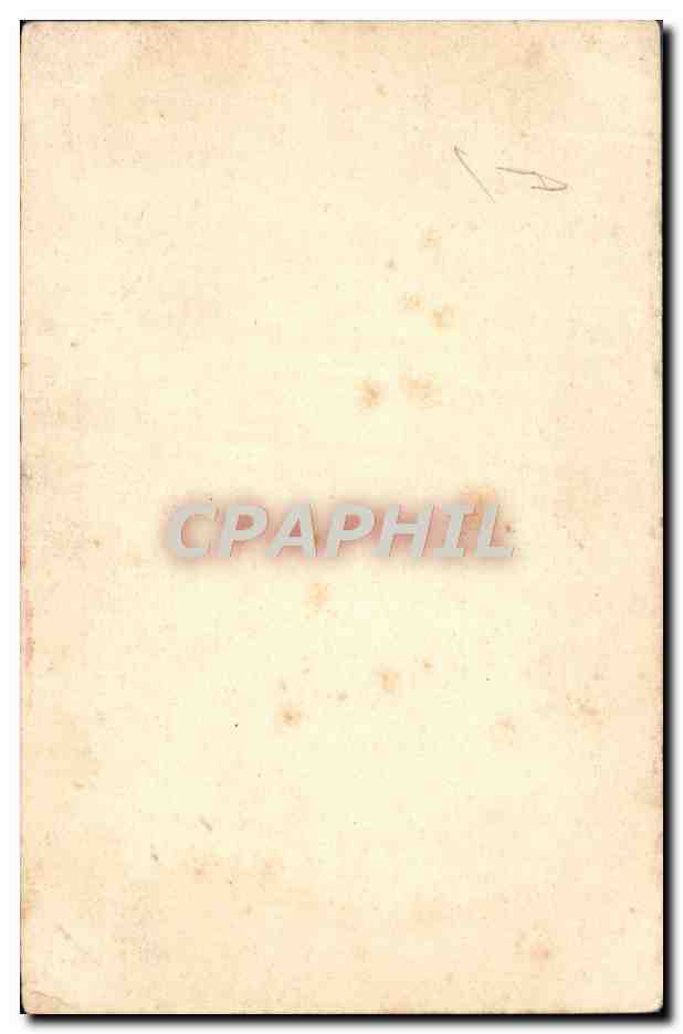 Empereur Meiji — Japon — carte postale photographique — Verso