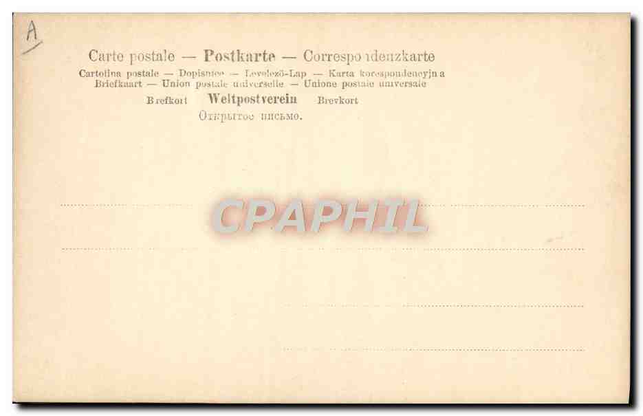 Famille royale — Photographie en noir et blanc — CPAPHIL — Achterkant