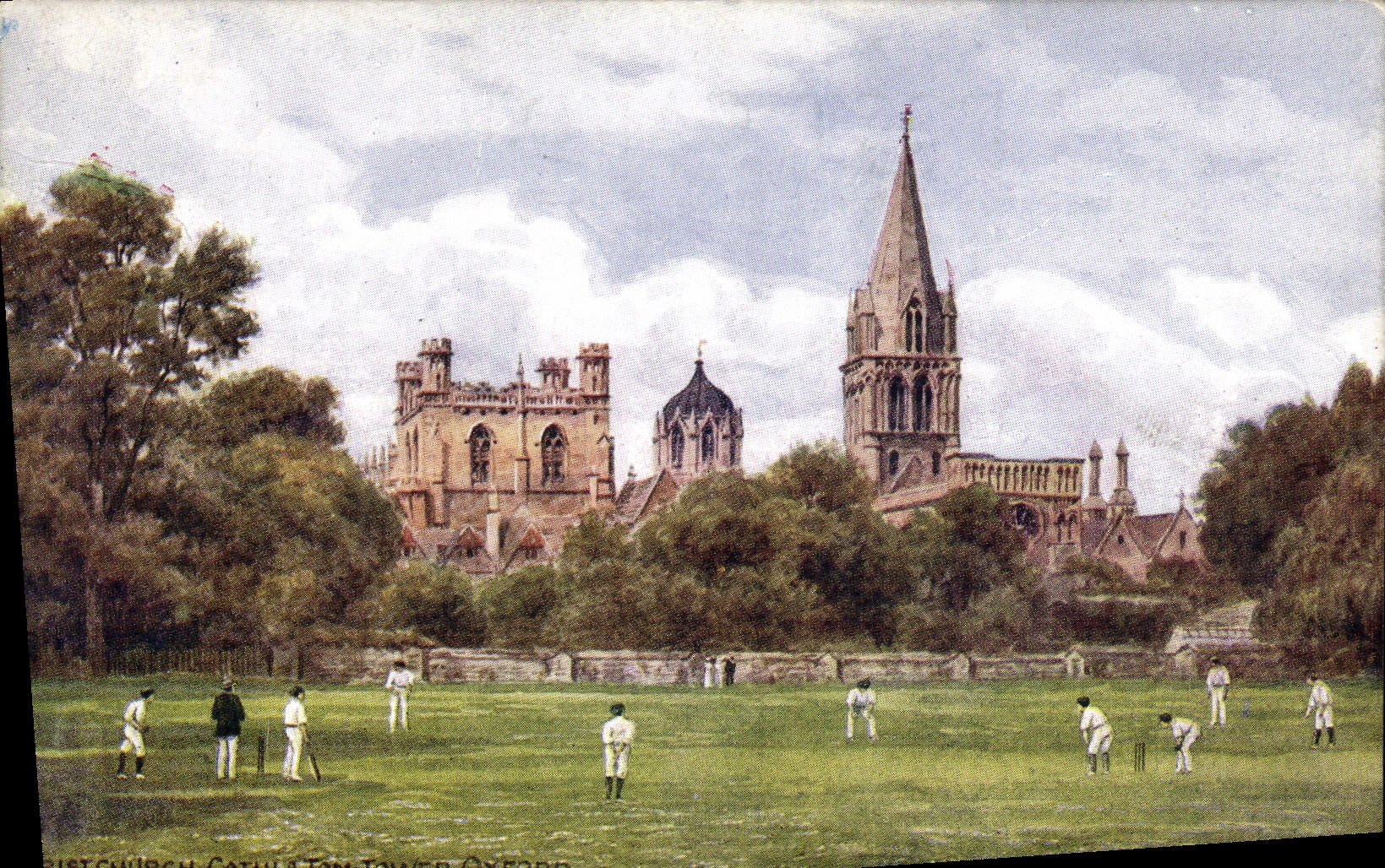 CPA Cricket Christ Church Cath To tower Oxford