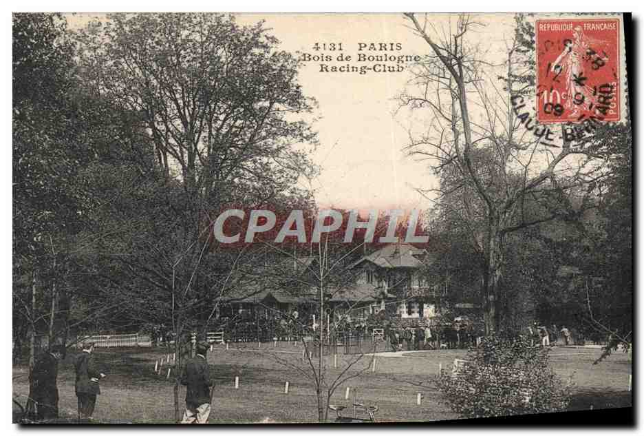 Bois de Boulogne — Racing-Club — éditeur inconnu, n° de série 4131