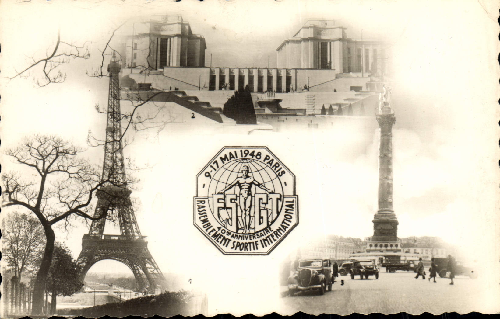 Paris — Assemblée Sportive Internationale 1948 — Fédération Sportive et Touristique du Travail