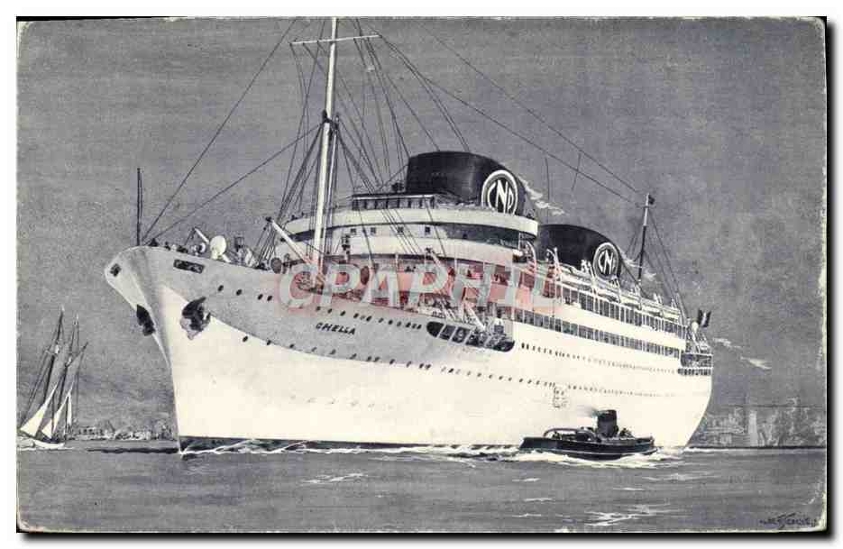 Cruiser Cheïlla — Compagnie de Navigation Paquet — Exposition Internationale de Paris 1937