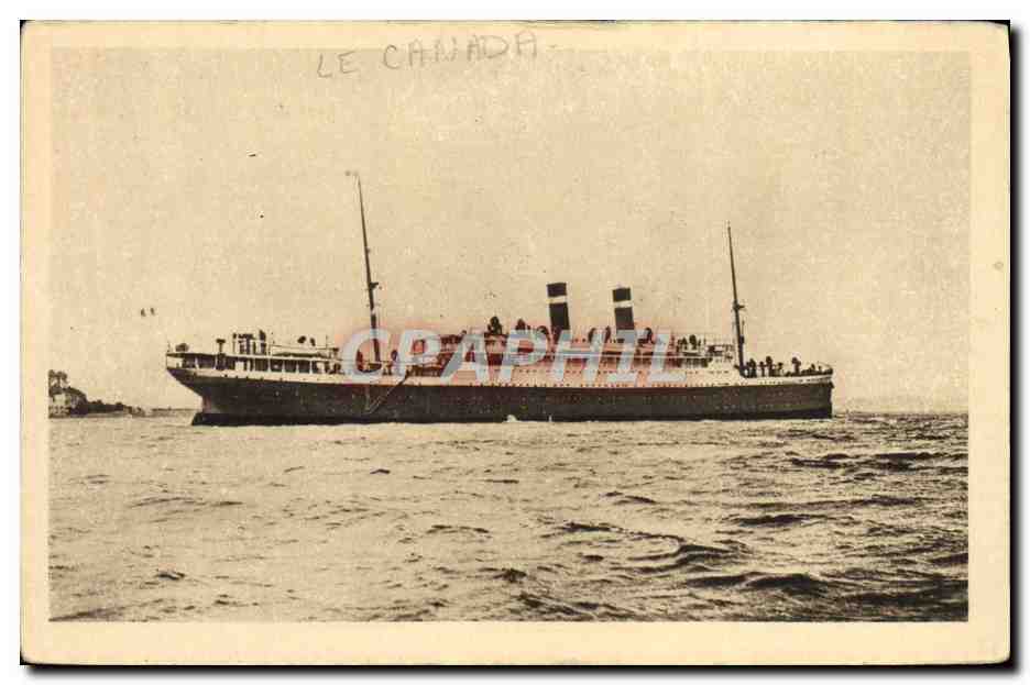 Le Canada — paquebot de la Compagnie Générale de Navigation — éditeur Pequehet