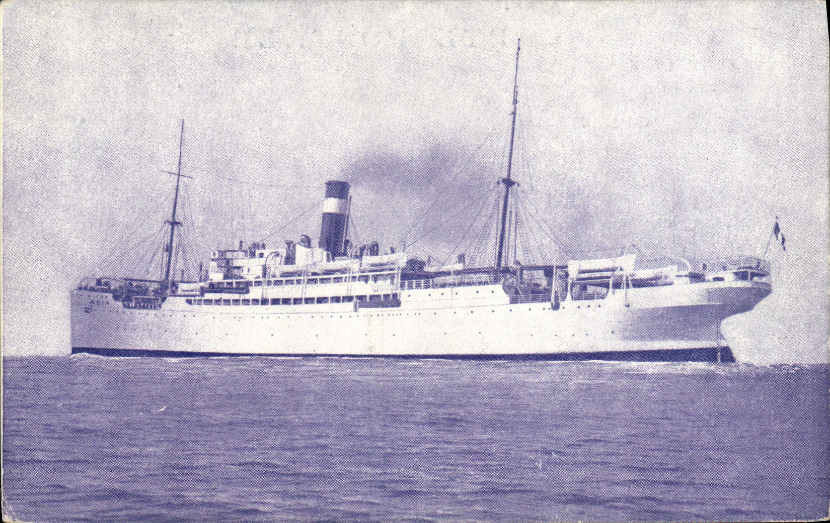 S.S. Asia — Navire de la ligne Fabre — 192