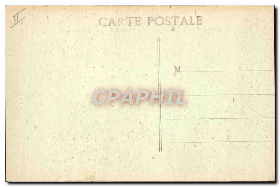 Doukkala — Franse schip van de Maatschappij N. Paquet — op zware zee — Achterkant