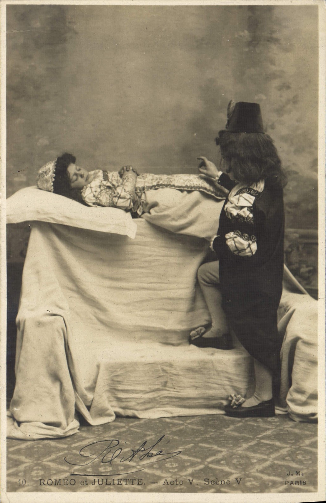 CPA Fantaisie Enfant Romeo et Juliette