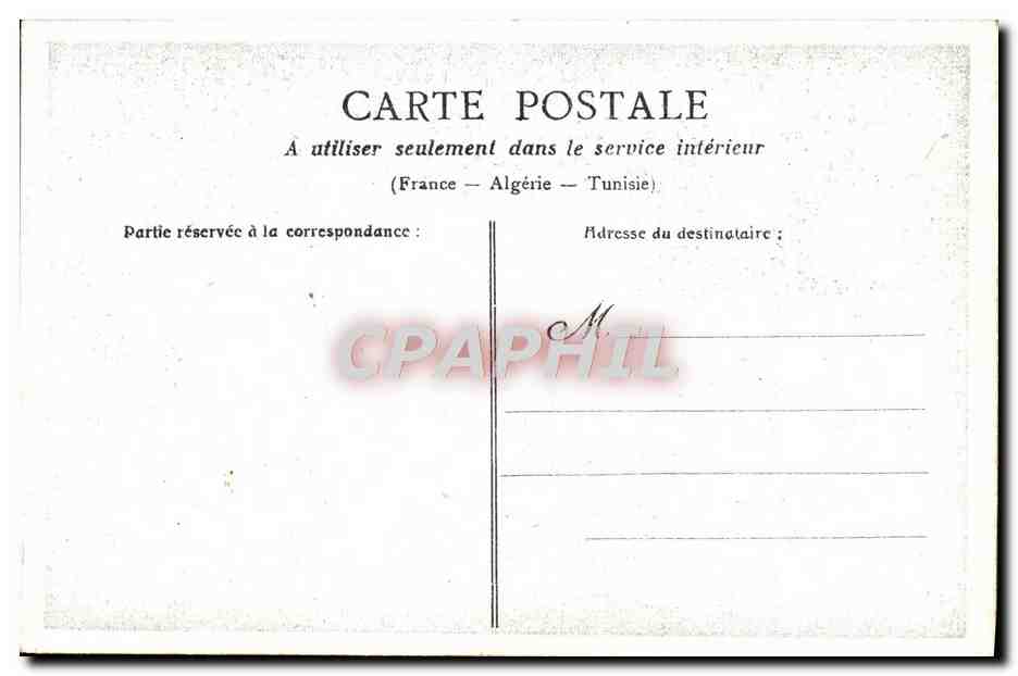 CPA Fantaisie Enfant — Rückseite