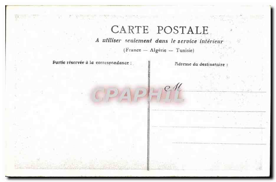 CPA Fantaisie Enfant — Verso