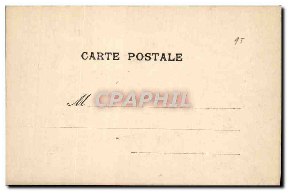 CPA Fantaisie Enfants — Rückseite