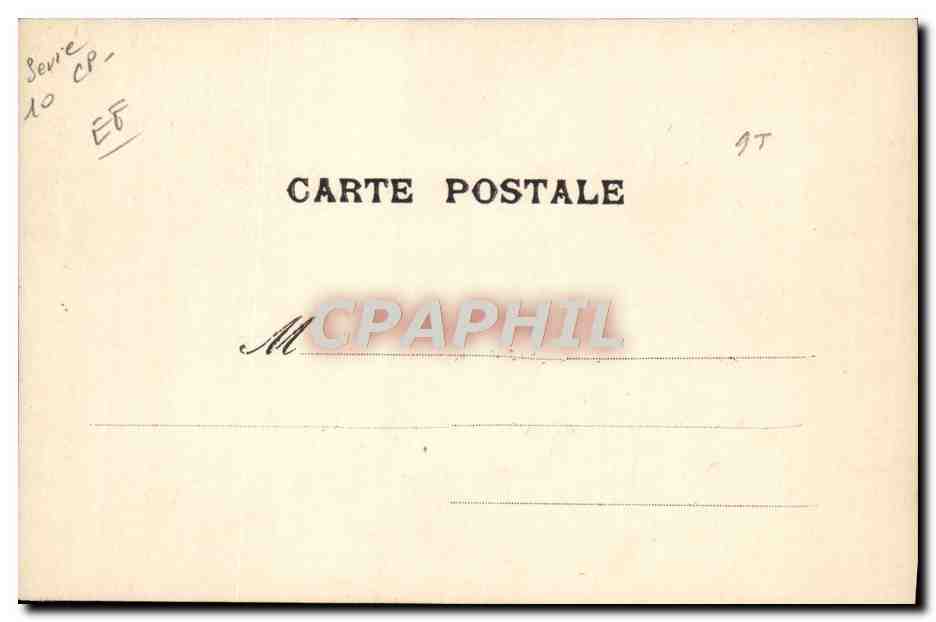 CPA Fantaisie Enfants — Verso