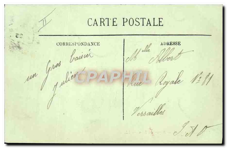 A LA MER — Retour du Bain — LL. — N° 5011 — Verso