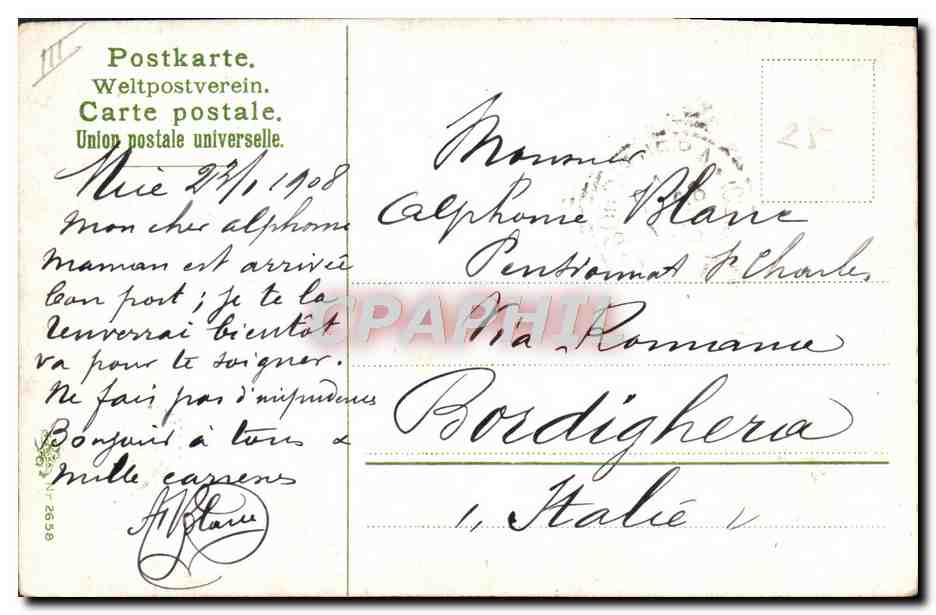 CPA Les ours bruns  — Rückseite