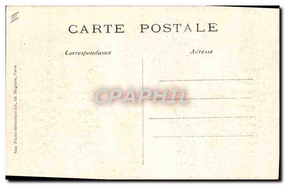 CPA Ours Paris Jardin des plantes L'ours Martin  — Rückseite