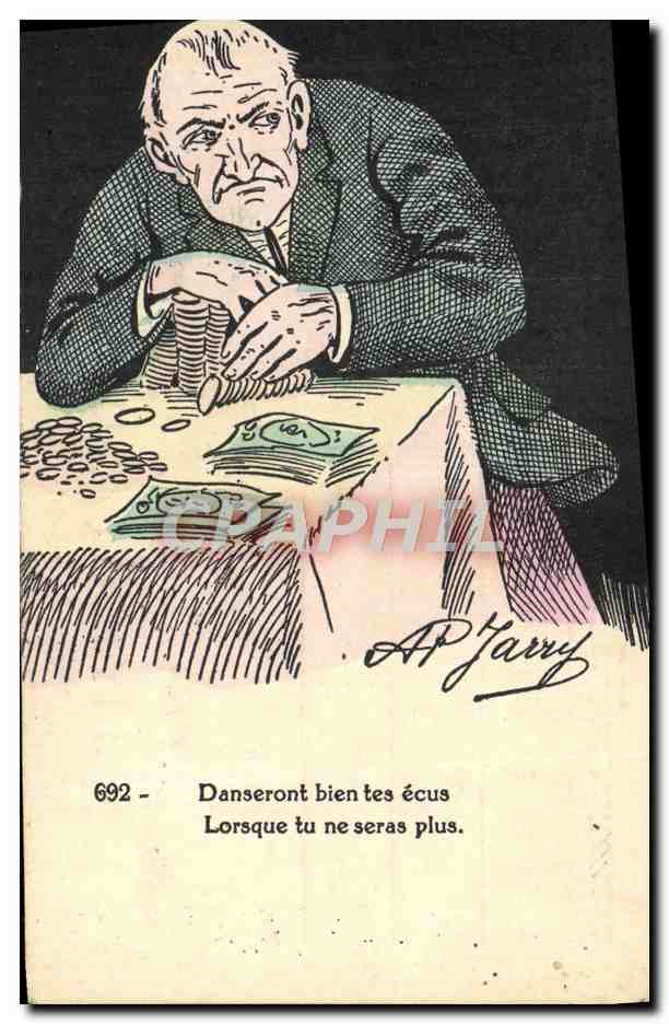 CPA Fantaisie Illustrateur Jarry Argent 
