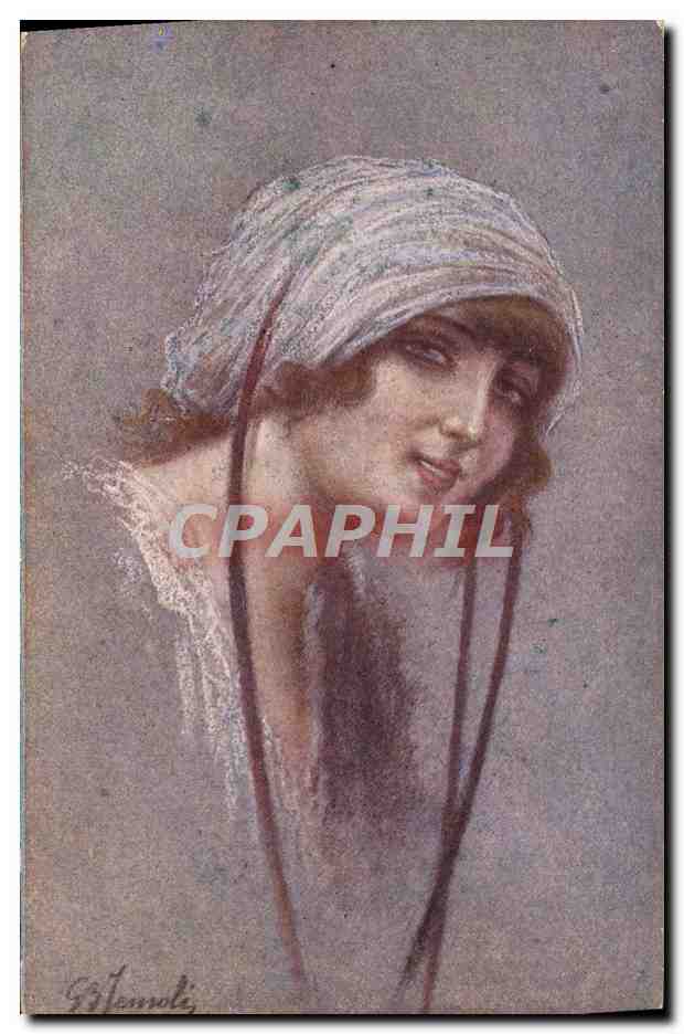 CPA Fantaisie Illustrateur Femme