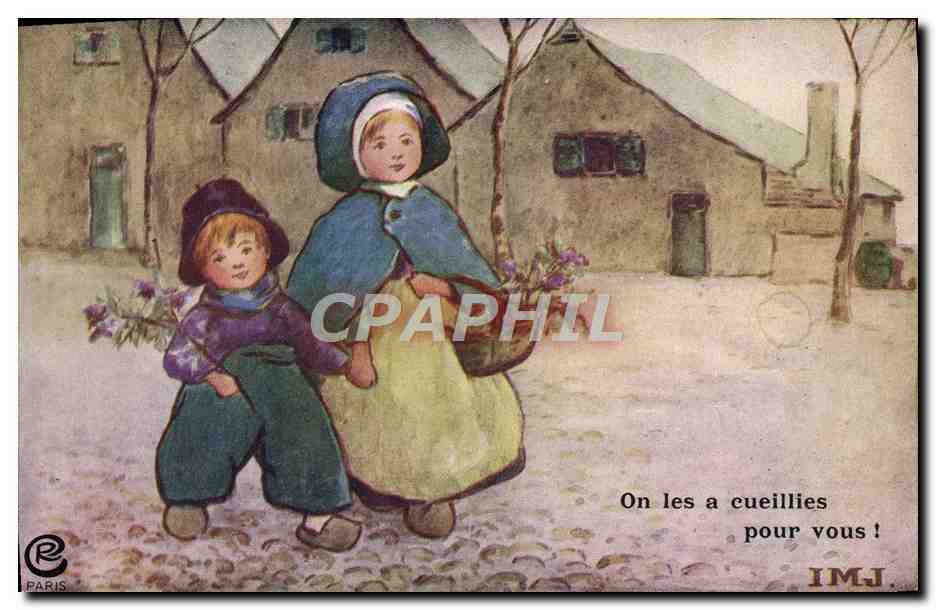 CPA Fantaisie Illustrateur Enfants 