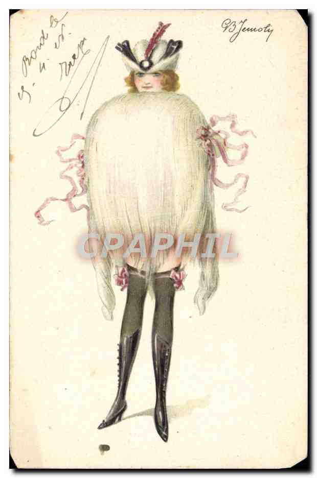 CPA Fantaisie Illustrateur Femme