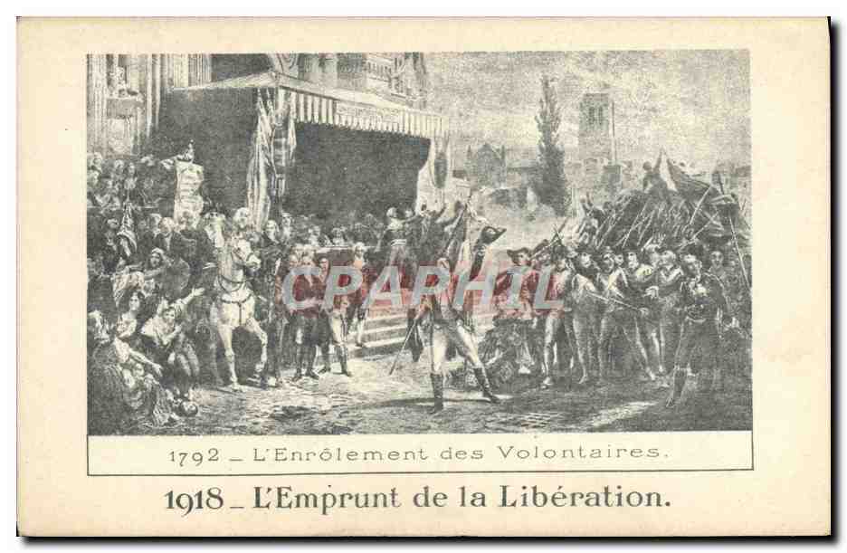 CPA Militaria Emprunt de la Liberation 