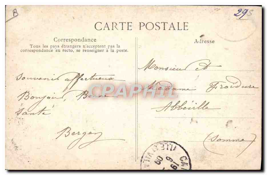 CPA Folklore Interieurs bretons Les bonnes crepes — Verso