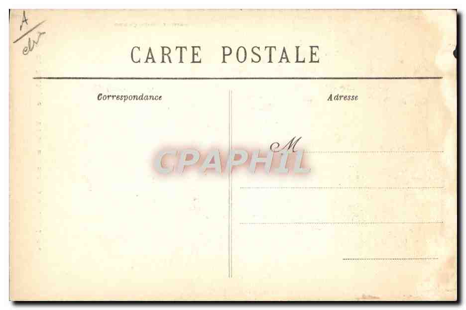 CPA Folklore Bretagne Cidre  — Verso